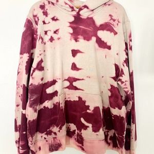 Bleach Dye Ultra Soft Gap Hoodie XXL